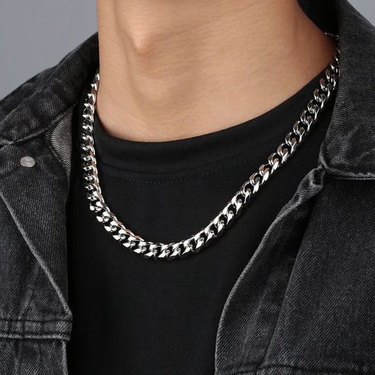 Stainless steel Necklace Cuban Chain