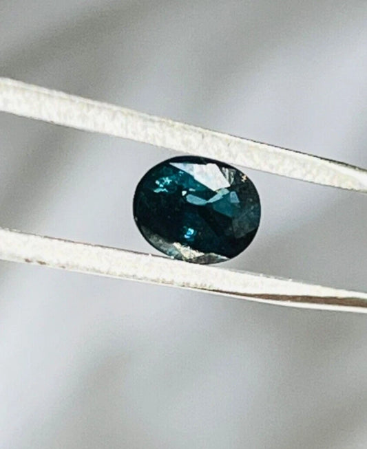 Small Green Sapphire from Bang Ka Cha Chanthaburi Thailand Real / Authentic