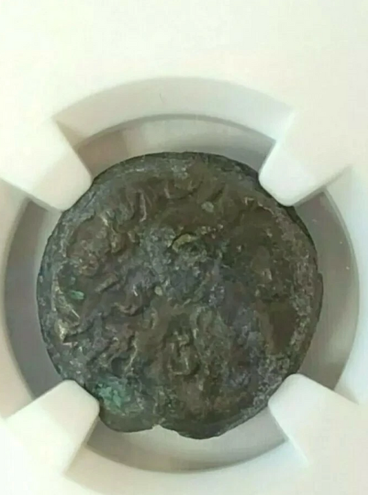 170-164/3 BC Ancient Egypt Coin Ptolemaic Kingdom Ptolemy VI & Ptolemy VIII AE19