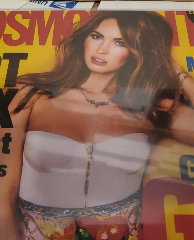 Megan Fox 11x14 Photo Magazine Autographed PSA/DNA Witnessed Authenticated