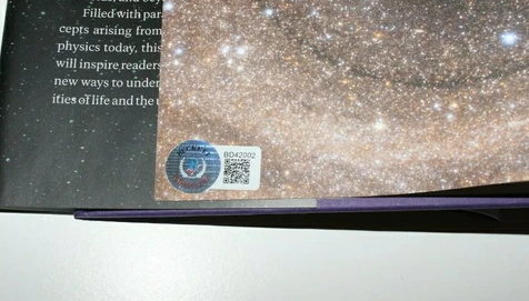 Autograph Neil deGRASSE Tyson COSMIC QUERIES HC Book - Beckett Authentication