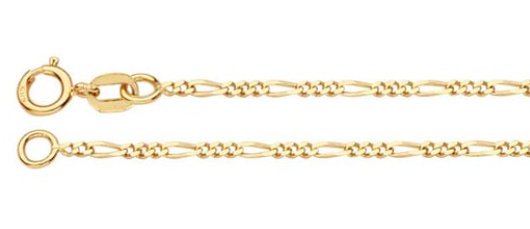Diamond-Cut Figaro Chain Rio