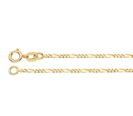 Diamond-Cut Figaro Chain Rio