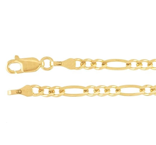 Diamond-Cut Figaro Chain Rio