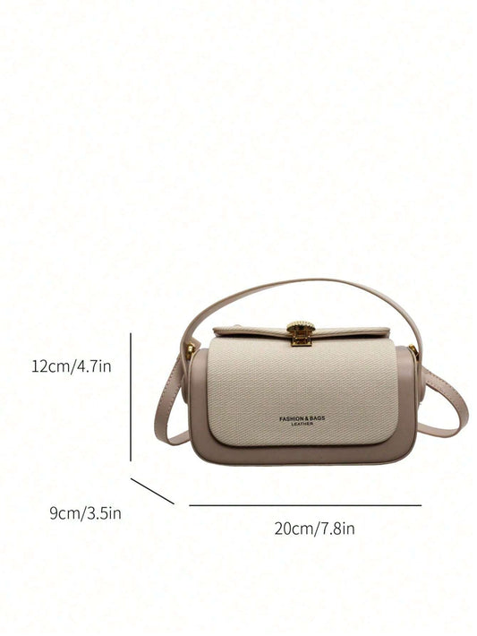 Ships from the United State of America-  Handbag With Top Handle, Elegant & Simple Design, Large Capacity, Bag For Elite Wealthy Women - Goldz.vip