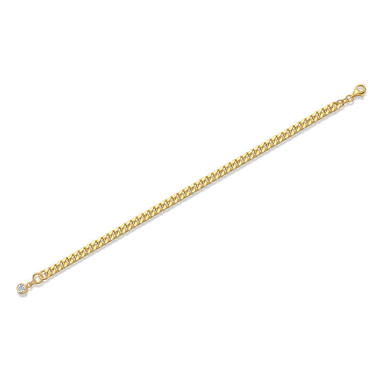 S925 Silver Bracelet Moissanite Diamond S925 gold plated wrist jewelry