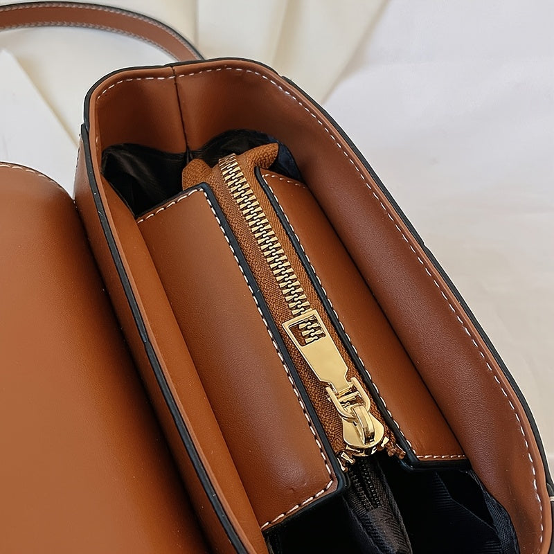 Ships from the USA - No import Fees - Shoulder Bag, Large Capacity, Comfortable And Versatile, Small Square Bag - Wealth Status Handbag - Crossbody Bag - Goldz.vip