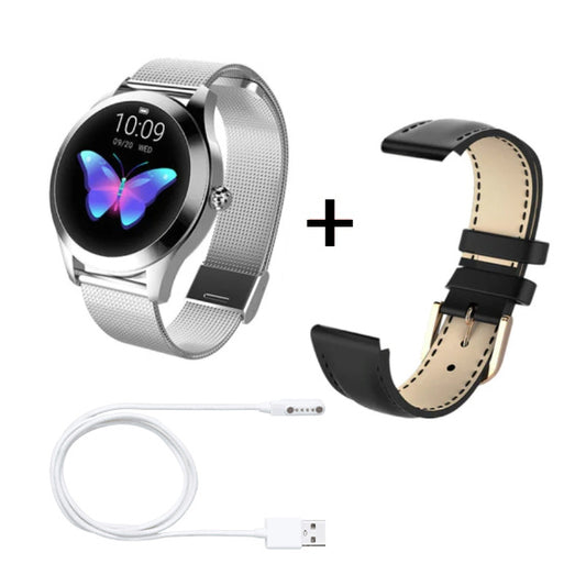 Women's Heart Rate Monitoring Smartwatch Timepiece Athletes and Health Conscious People