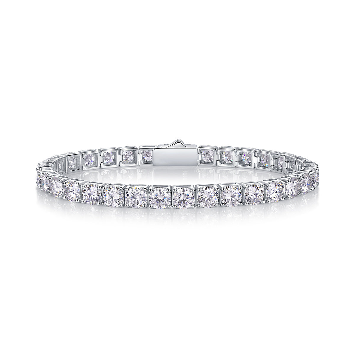 Goldz.vip Luxury Fashion Moissanite Diamond Silver Bracelet