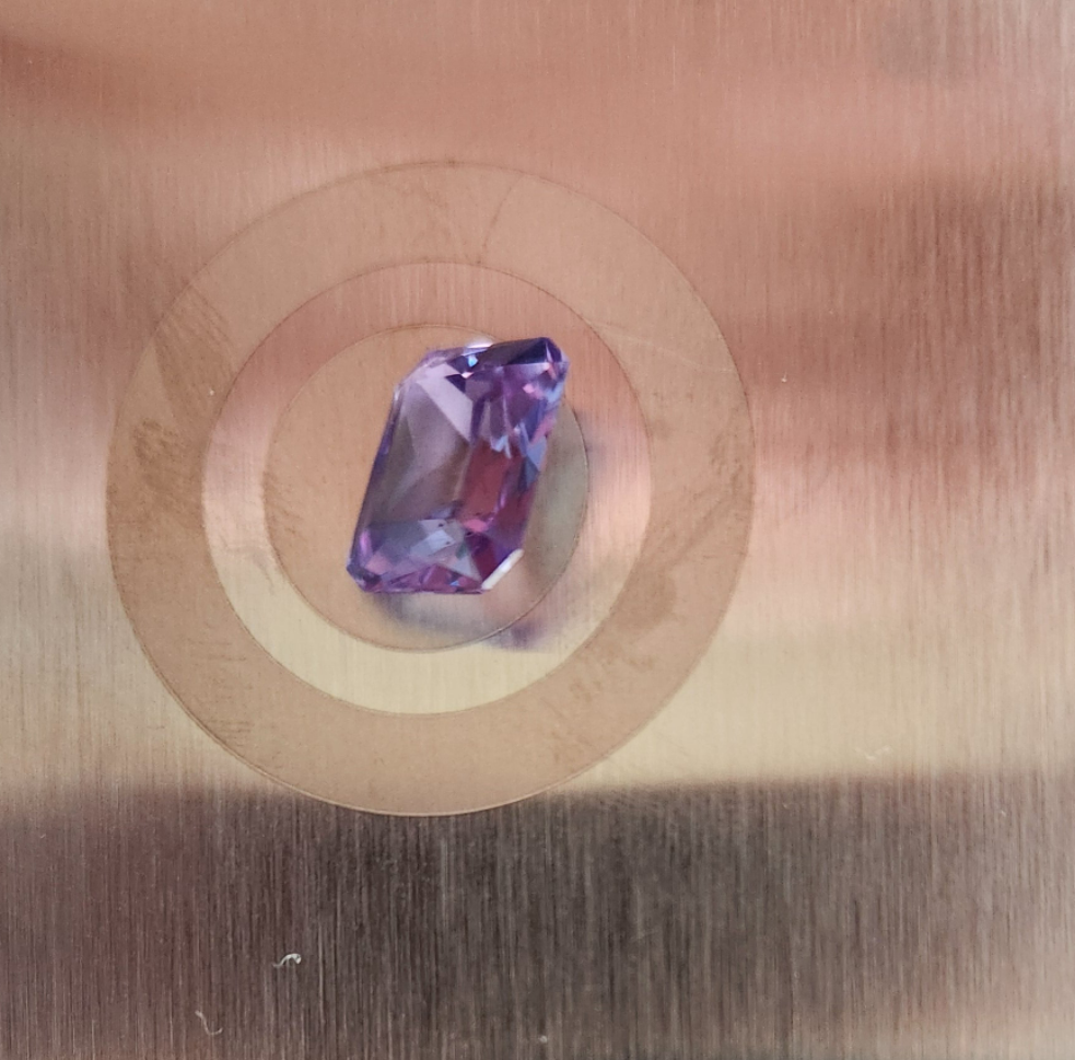 Ships from the United States of America Alexandrite Loose Gemstone 12 x 10 mm