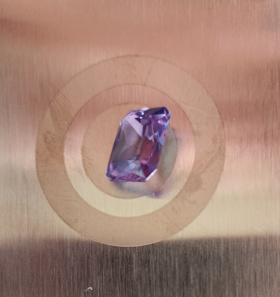 Ships from the United States of America Alexandrite Loose Gemstone 12 x 10 mm