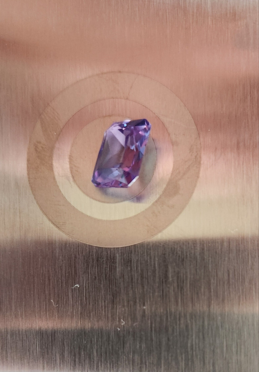 Ships from the United States of America Alexandrite Loose Gemstone 12 x 10 mm