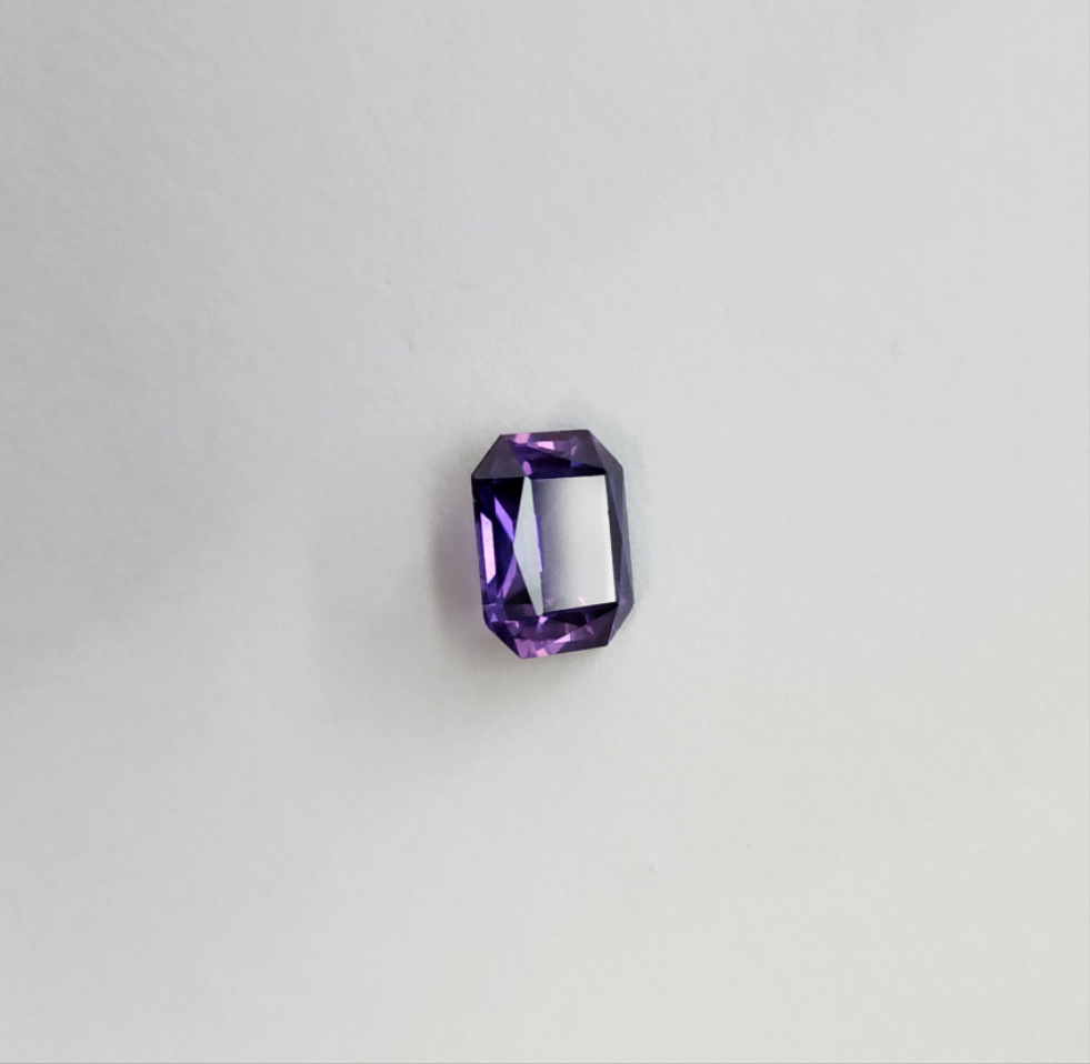 Ships from the USA Lab Created Alexandrite Purple 12 x 10 Gemstone very beautiful 3.70 .ct weight