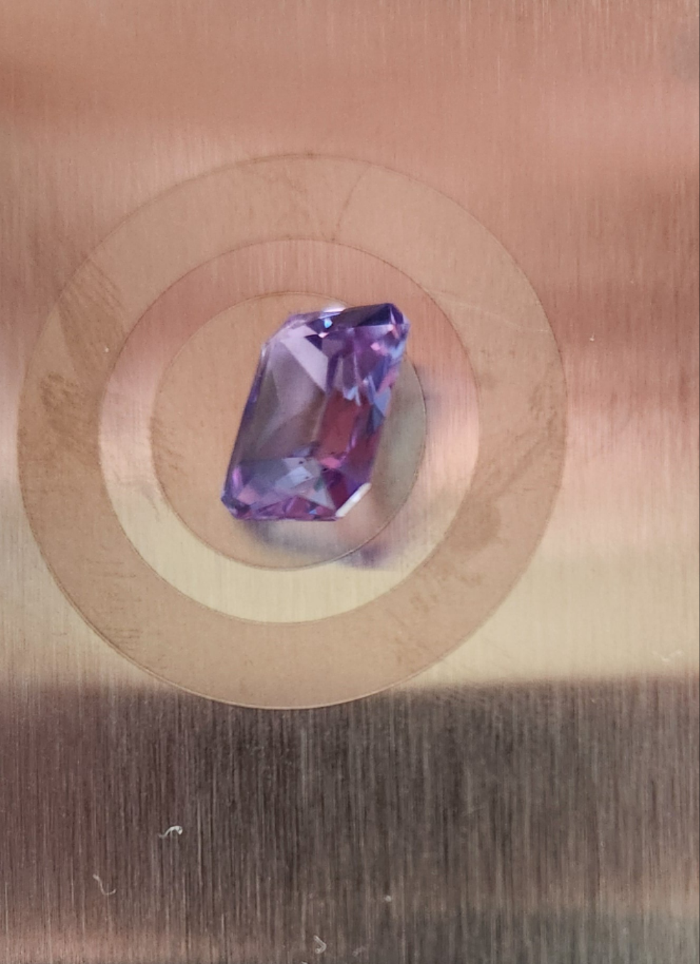 Ships from the United States of America Alexandrite Loose Gemstone 12 x 10 mm