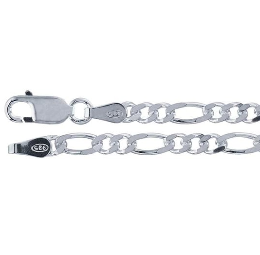 Diamond-Cut Figaro Chain Rio