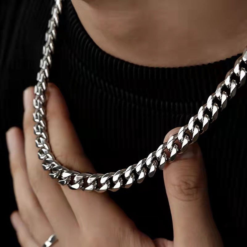 Stainless steel Necklace Cuban Chain