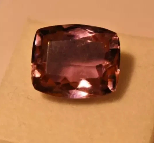 Natural Alexandrite 11 CT Loose Gemstone Cushion Cut Multi Colors Certified