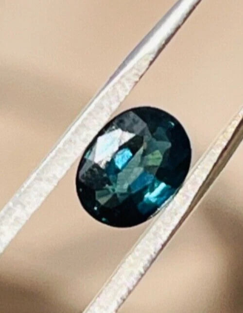 Small Green Sapphire from Bang Ka Cha Chanthaburi Thailand Real / Authentic