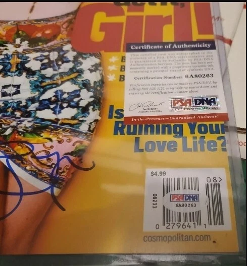 Megan Fox 11x14 Photo Magazine Autographed PSA/DNA Witnessed Authenticated