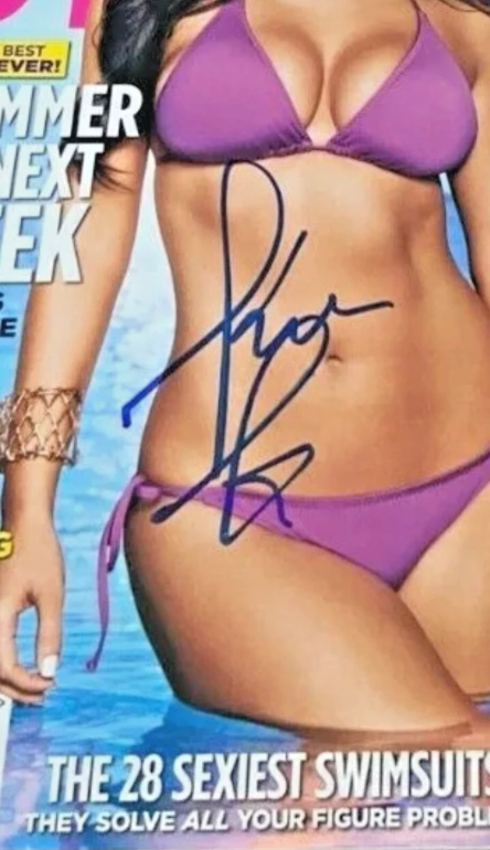 Kim Kardashian Autograph JSA Authenticated Shape Magazine West - Real Signature