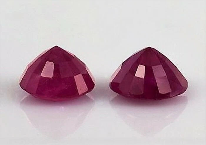 RUBY ROUND CUT PINKISH RED PAKISTAN 11mm 4 CT NATURAL GEM GENUINE FACETED gift
