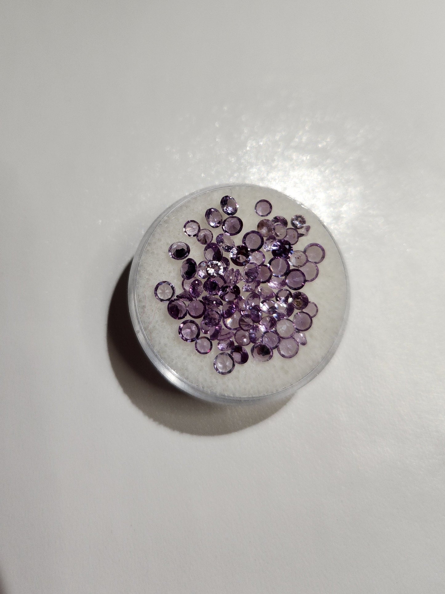 Beautiful Synthetic Purple Amethyst Loose Gemstone Lot (#275)