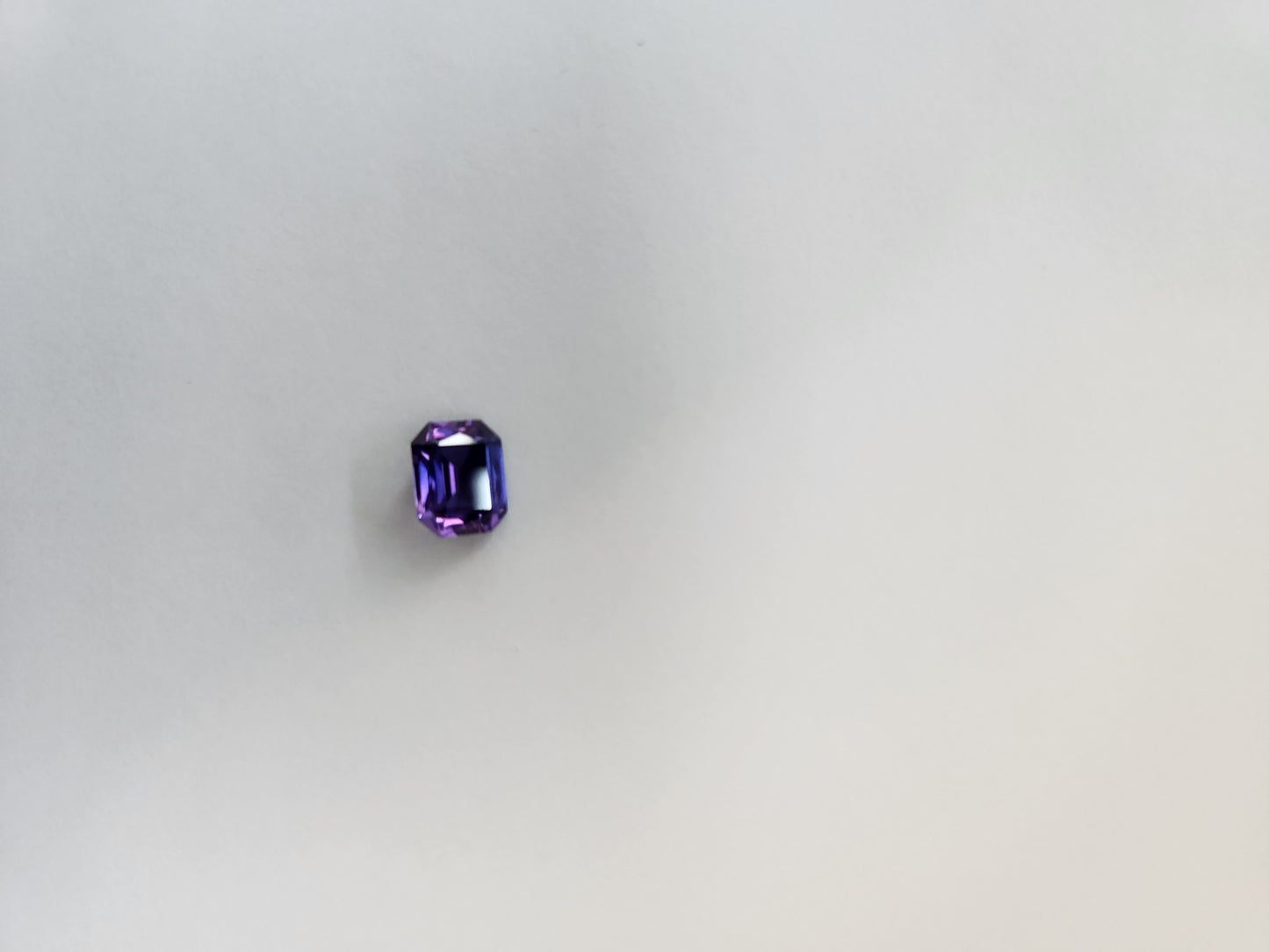Ships from the USA Lab Created Alexandrite Purple 12 x 10 Gemstone very beautiful 3.70 .ct weight