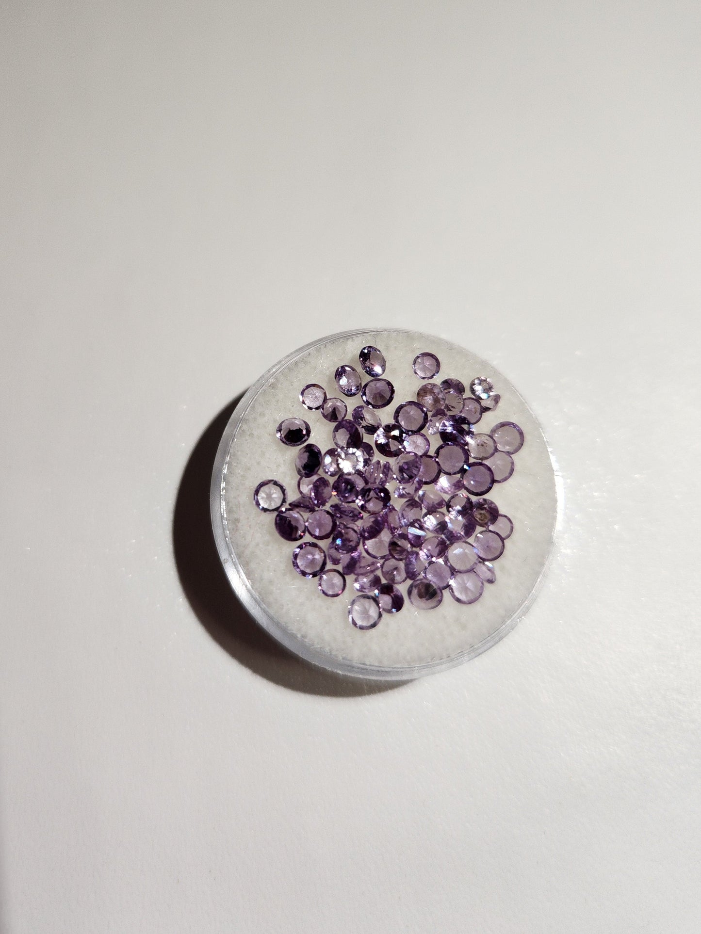 Beautiful Synthetic Purple Amethyst Loose Gemstone Lot (#275)