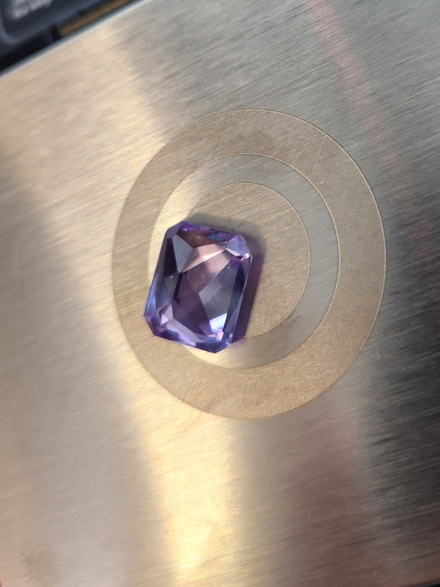 Ships from the United States of America Alexandrite Loose Gemstone 12 x 10 mm