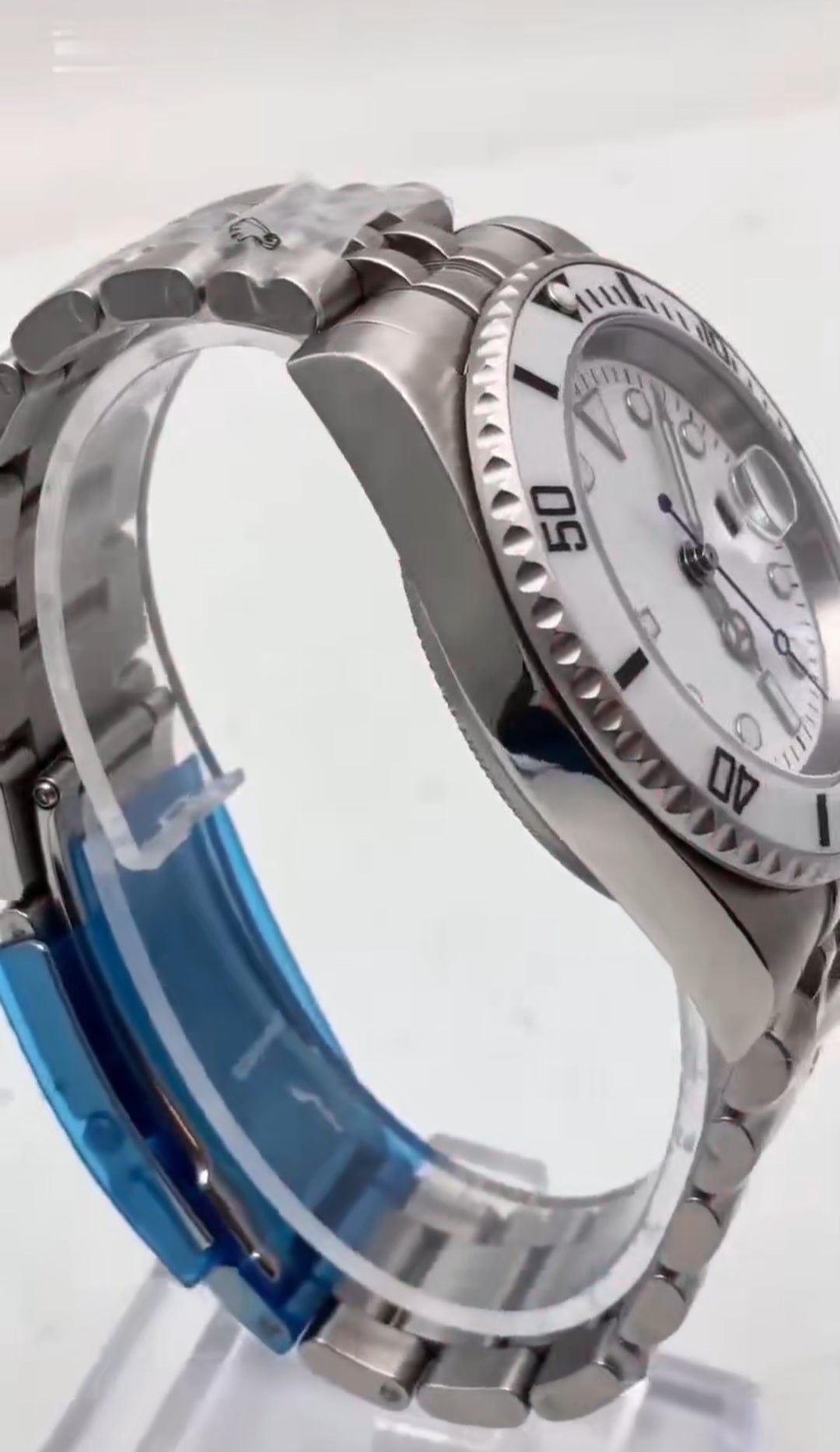 40mm Automatic Diver's Watch – 316L Stainless Steel, Ceramic Bezel, Sapphire Crystal