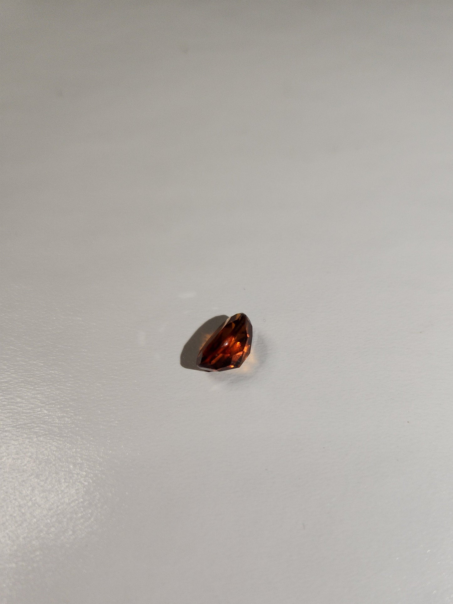 Synthetic Orange Citrine Gemstone