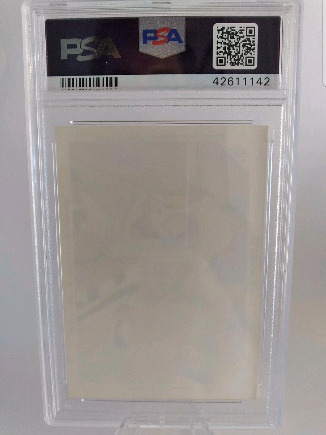 Beetlejuice Dart Flipcards 1990 Beetlejuice Good 'N' Buggy Stickers #4 PSA 9 Cert