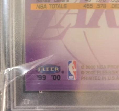SHAQ 1999 PSA 10 FLEER FOCUS #72 SHAQUILLE ONEAL GRADED PERFECT MINT GEM