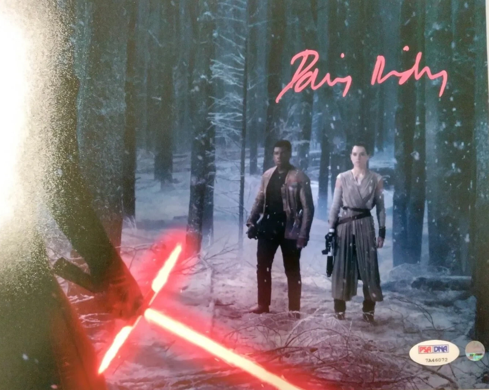Rey Star Wars PSA DNA & Steiner Daisy Ridley Autograph The Force Awakens