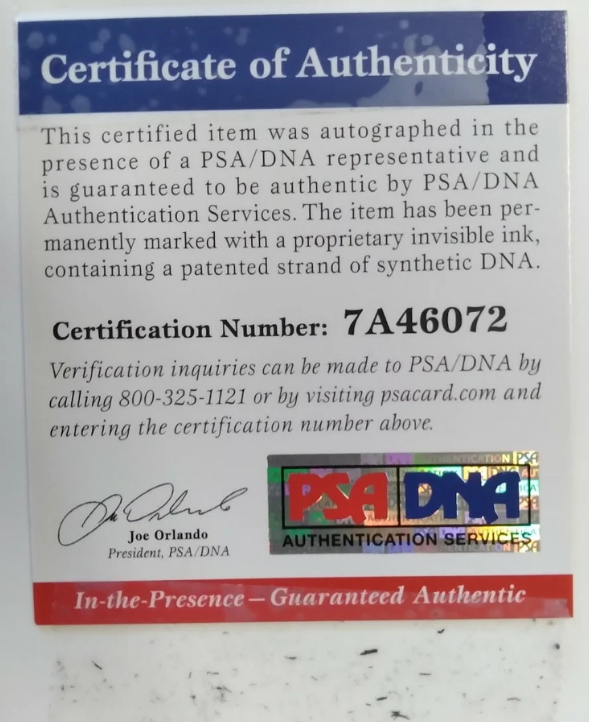 Rey Star Wars PSA DNA & Steiner Daisy Ridley Autograph The Force Awakens